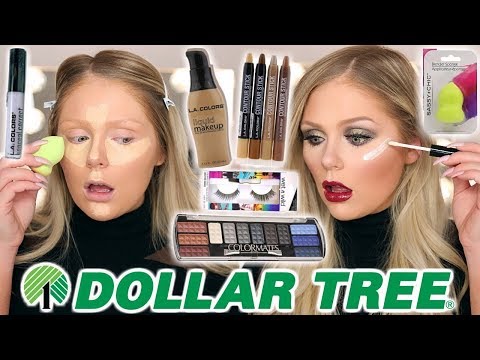 full-face-of-dollar-tree-makeup-|-dollar-store-makeup-challenge