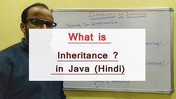 Introduction to Inheritance In Hindi - Core Java tutorials - 37