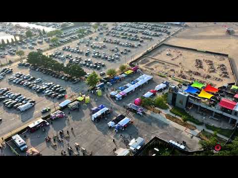 Singing Sands Festival Comes to Life At The Michigan City Lakefront Must See 4K Time Lapse