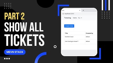 MEVN stack (Part 2) - Customer support ticketing system
