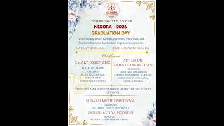 VELAMMAL VIDHYASHRAM SCHOOL GRADUATION DAY CEREMONY 2026 screenshot 5