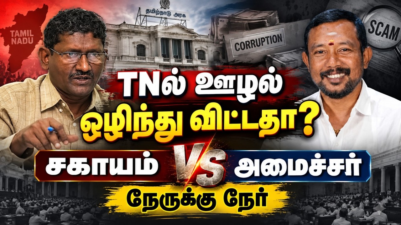 🔴LIVE : ஊழல் ஒழிந்ததா, இல்லையா? சகாயம் Vs சம்பத்குமார் முரண்