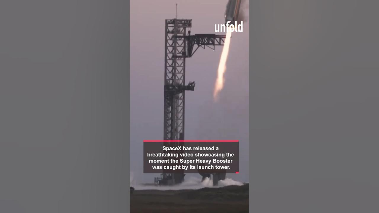 SpaceX just released a stunning video of the Super Heavy Booster being