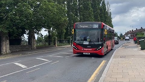 Curtailed buses that aren’t on the blinds (281 -285)