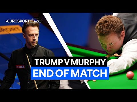 2019 World Champion Judd Trump fights past Shaun Murphy to reach the Final! | Eurosport Snooker