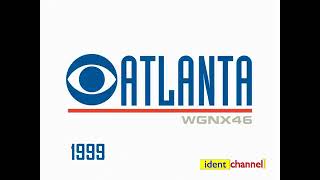 WGNX/WGCL-TV 46 (CBS) ident 1999