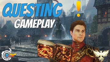 Ashes of Creation MMORPG - 15 MINUTES OF UNEDITED QUESTING // ALPHA 1 GAMEPLAY