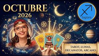 SAGITARIO OCTUBRE Tarot Jimena La Torre