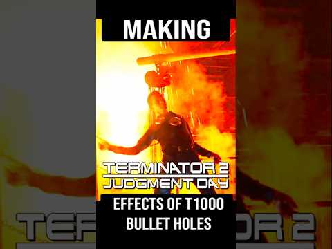 Terminator 2 Technology Behind The T 1000 And Bullet Hole Special Effects 