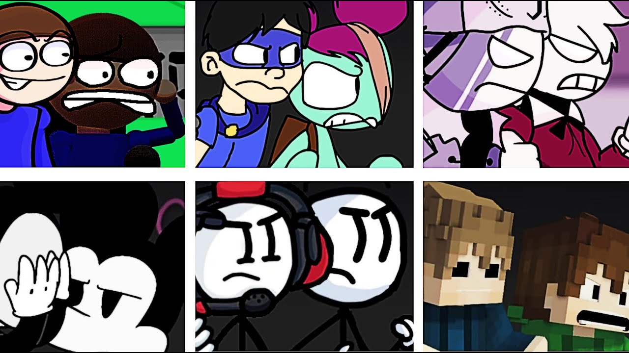 Zanta V2 but everytime it is the Opponent's turn the mod changes - Friday Night Funkin'