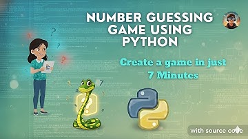 💻Python Mini Project – Number Guess Game for Beginners 🎯