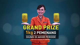 Download lagu Bank Mega bagi-bagi Emas bagi nasabah tabungan Mega Maxi & Mega Dana