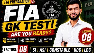 FIA Preparation Day 01 | GK + Geography MCQs | FIA Test 2026