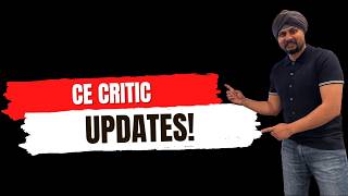 IMPORTANT UPDATE! CE Critic Is Getting Major Changes