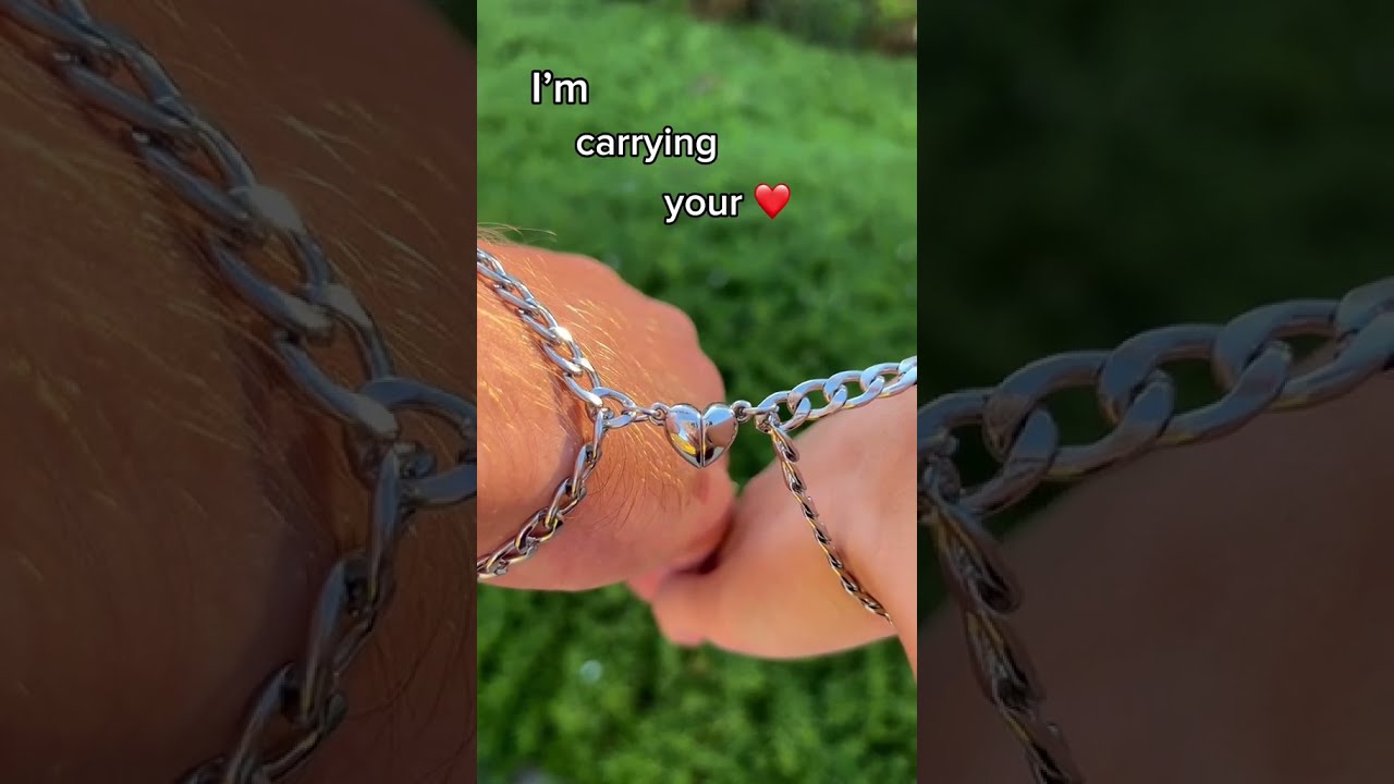 Cute Couple Magnetic Bracelet Heart Bracelets Love
