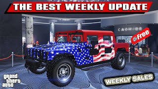 Weekly Update Gta 5 Online  What Cars To Buy Free Cars  3x Money  Sales  Rare Cars