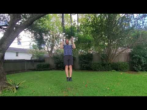 How To Neutral Grip Pull On Gymnastic Rings | Calisthenics Ring Workout