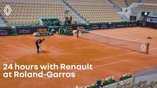 24 horas con Renault en Roland-Garros