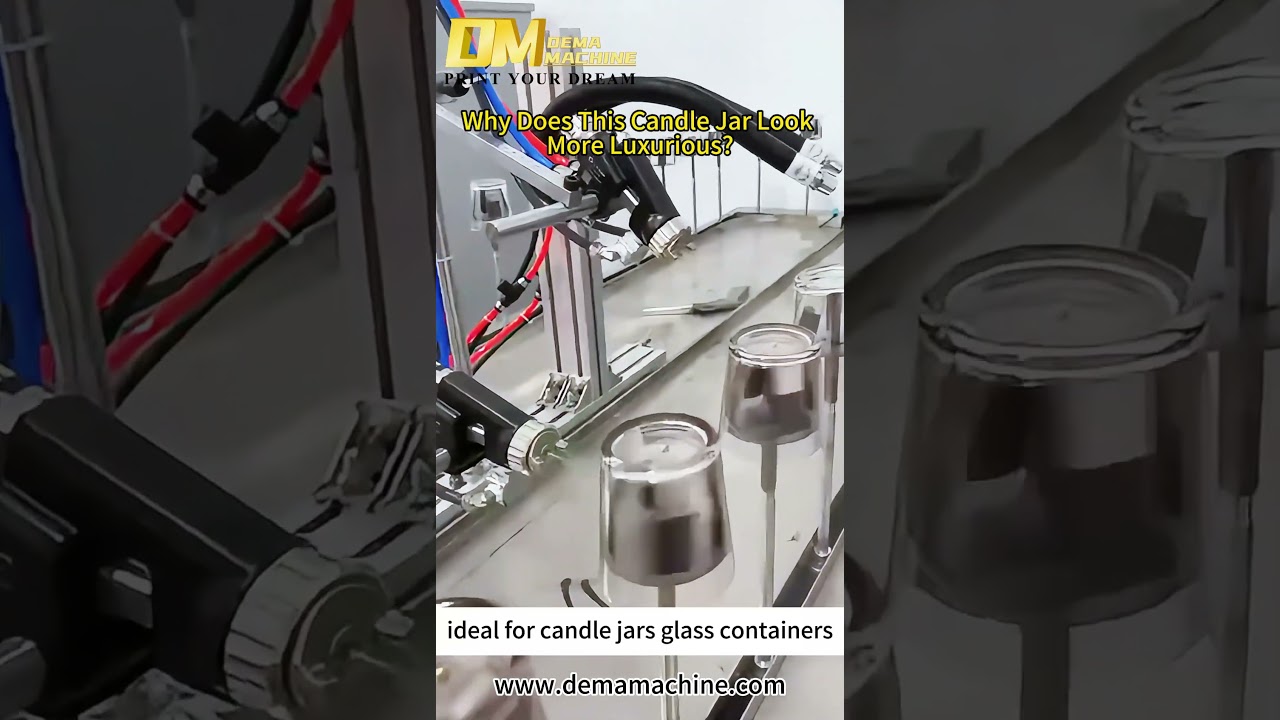 ✨ DM-PT6 Spray Coating Machine – engineered for perfection on glass bottles & cups!✨