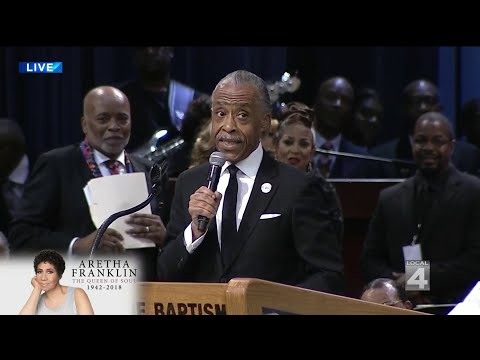 Rev. Al Sharpton to President Trump: Aretha never worked for anyone except God