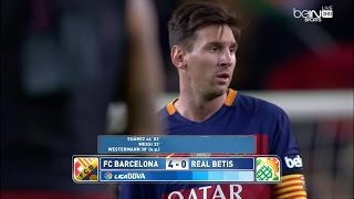 ملخص مبارة برشلونة و ريال بيتيس 4-0 الدوري الاسباني 30-12-2015