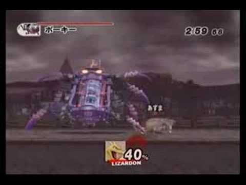 【スマブラX】リザードン_ボスバトル_ゲキむず
