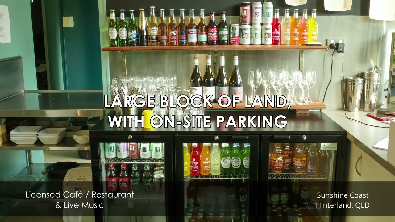 Licensed Café / Restaurant + Live Music – Sunshine Coast