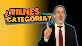 Cómo tener categoría | Rab Abud Zonana