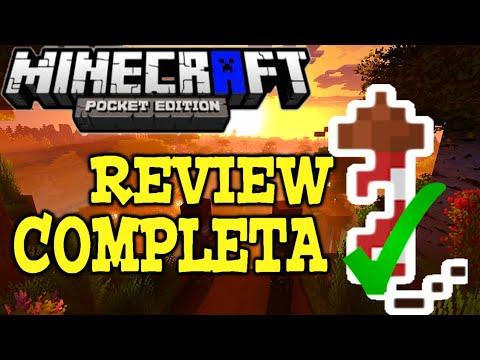 REVIEW COMPLETA DA NOVA ATUALIZAÇAO DO MINECRAFT POCKET EDITION! - YouTube