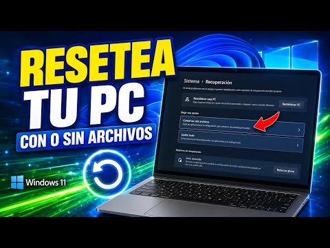 Portada del video Restablecer Windows 11 de fábrica
