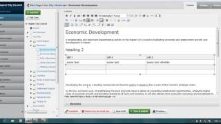 SilverStripe 3 - NCC Content Window