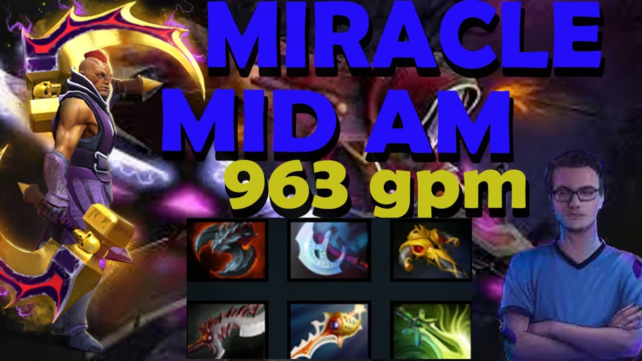 7.24b Anti-Mage | Nigma.Miracle Player Perspective | 961 gpm