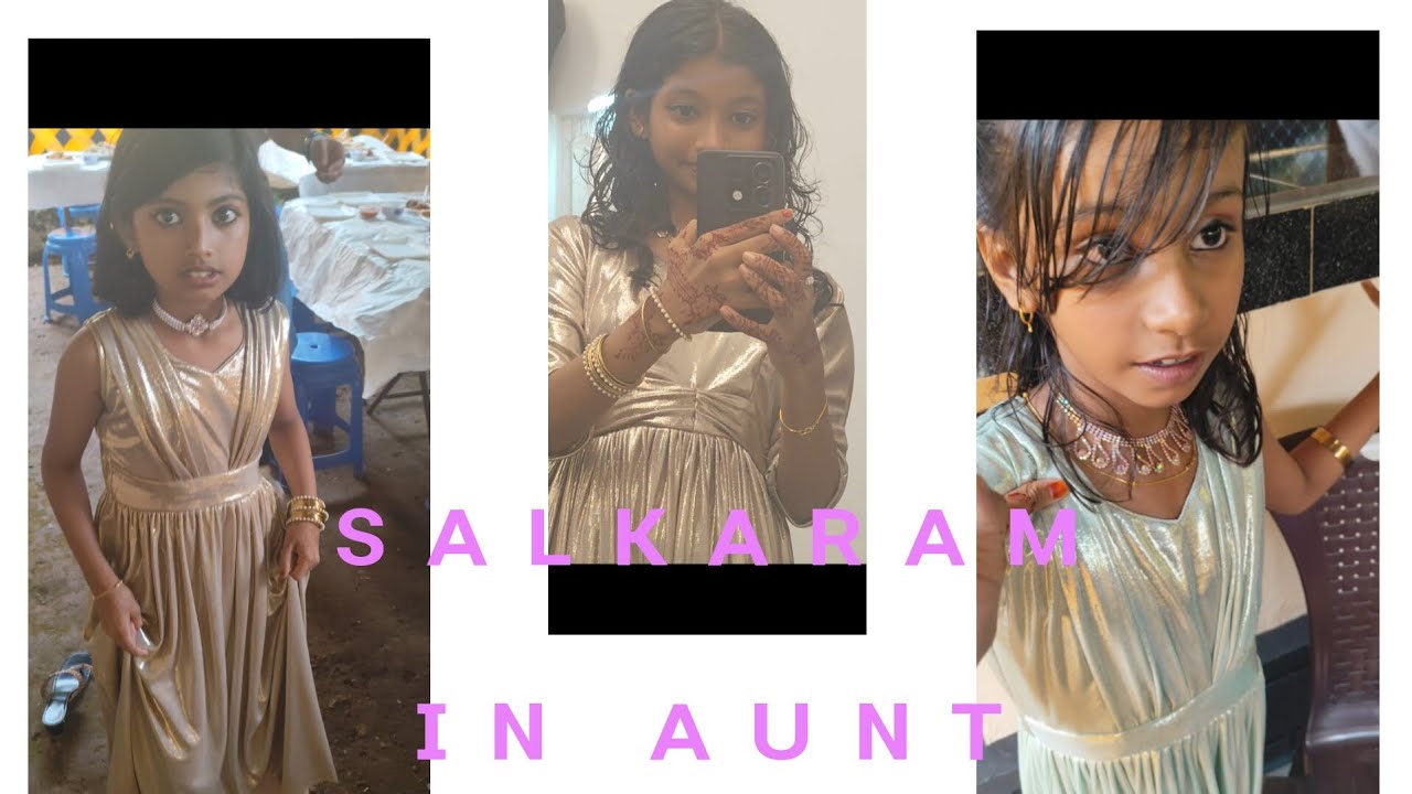 Salkaram in aunt house❤️❤️