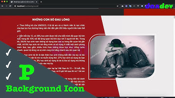 css background icon với thẻ p như thế nào | dandev