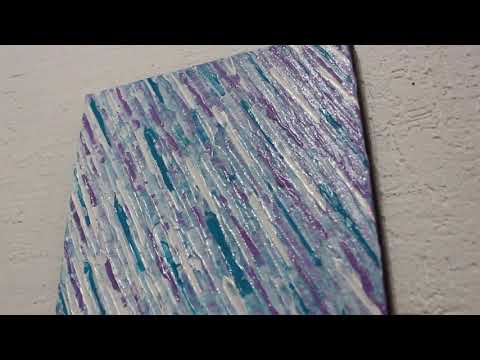 Violet Blue White Knife Texture