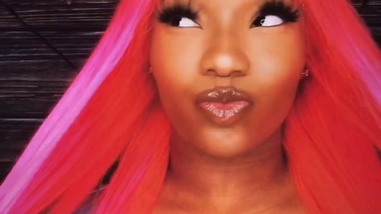 Amazon Wig Review 613 Wig Dyed Neon Pink YouTube