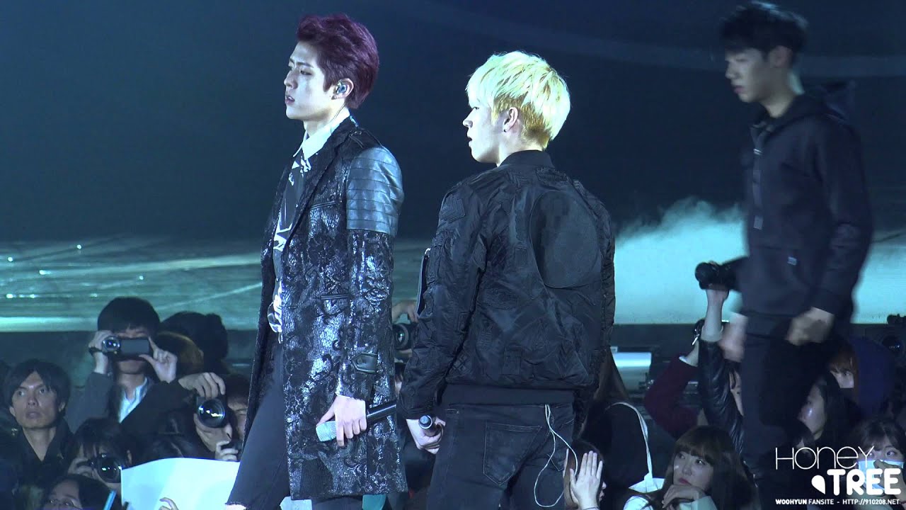 151227 SBS 가요대전 INFINITE WOOHYUN " BAD " 우현ver