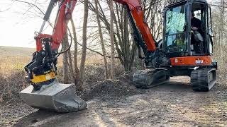 Hitachi ZX55U-6: Liten og stor nok! - YouTube