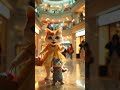 "Adorable Kitten Dancing in a Mall – The Cutest Dance You'll See Today! 🐱💃"