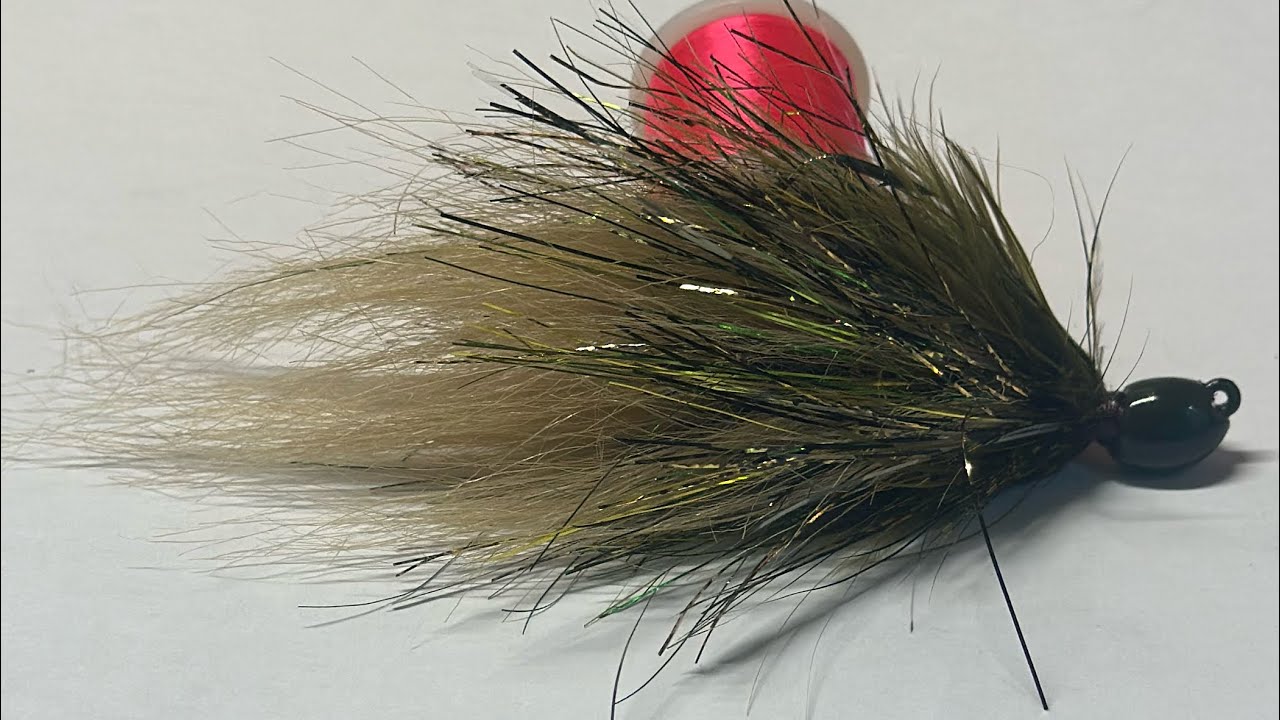 SIMPLE!!FLASHY!!MOVEMENT!! Basically craft fur and flash.  Great profile lots of options