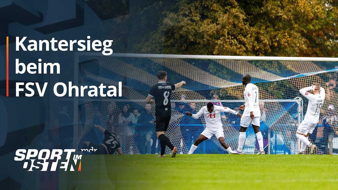 Rot-Weiß Erfurt landet Kantersieg beim FSV Ohratal | Sport im Osten