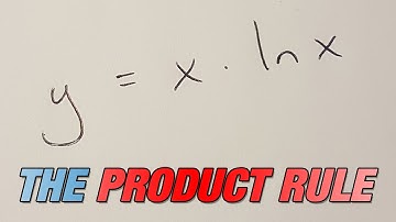 How to differentiate x * ln(x) using the product rule