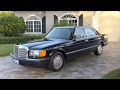 1990 Mercedes Benz 300SE W126 Review and Test Drive by Bill - Auto Europa Naples