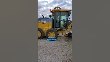 John Deere 672G Motor Grader #deere672g #deeregrader #motorgrader #blade #johndeere #maintainer