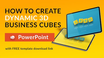 How to Create a Dynamic Volumetric Cubes Presentation Template in PowerPoint | with Free Template
