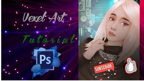 Vexel art [time-lapse] via Photoshop CS6