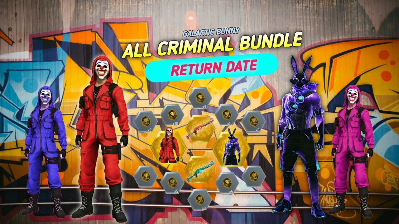 Red Criminal Bundle Return Confirm Date | Criminal Bundle Return Kab Aayega | Galactic Bunny Bundle