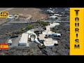 Cesar Manrique Foundation in Lanzarote, Canary Islands, Spain - 4K Drone Footage - Bird&#39;s Eye View