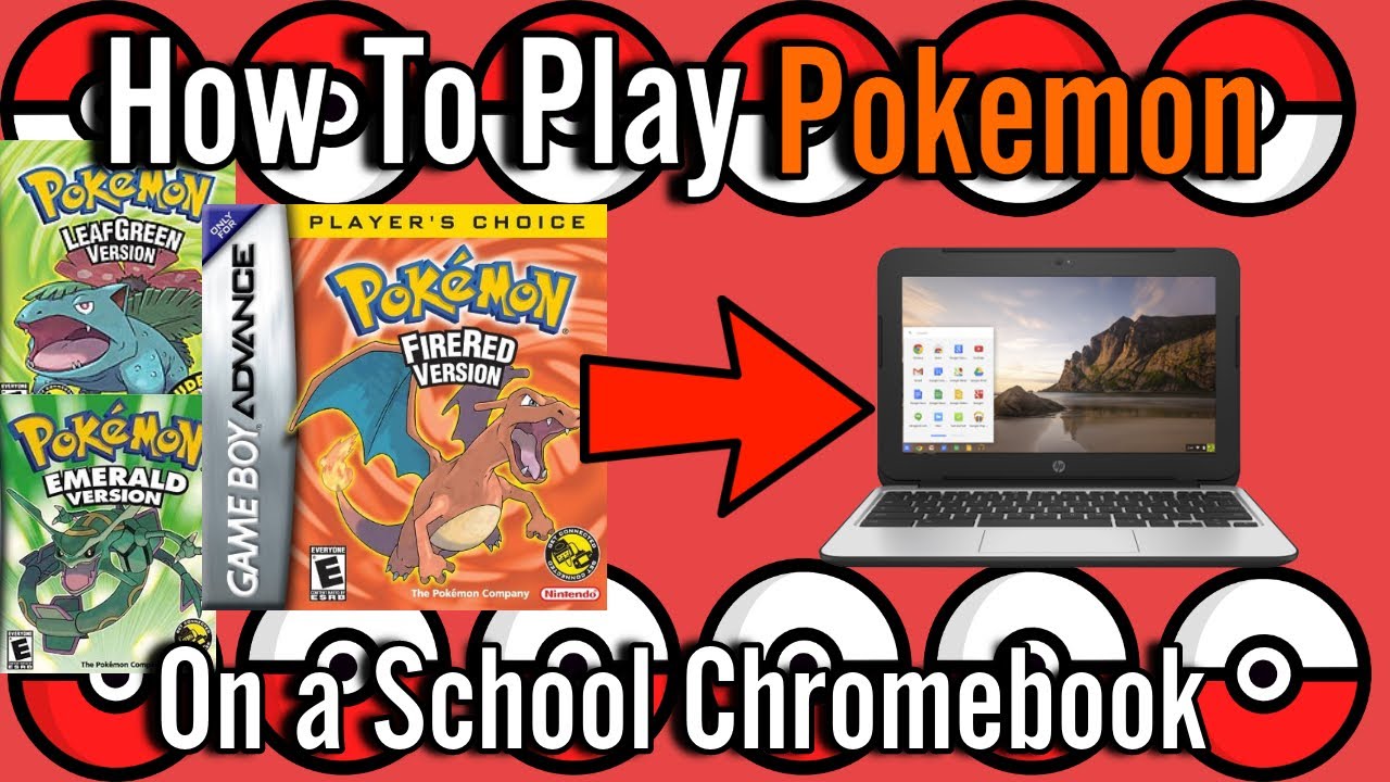 How to Play Pokémon Fire Red on a School Chromebook - YouTube