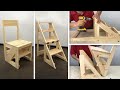 Silla Escalera Muy Fácil De Hacer - Tutorial de Carpintería